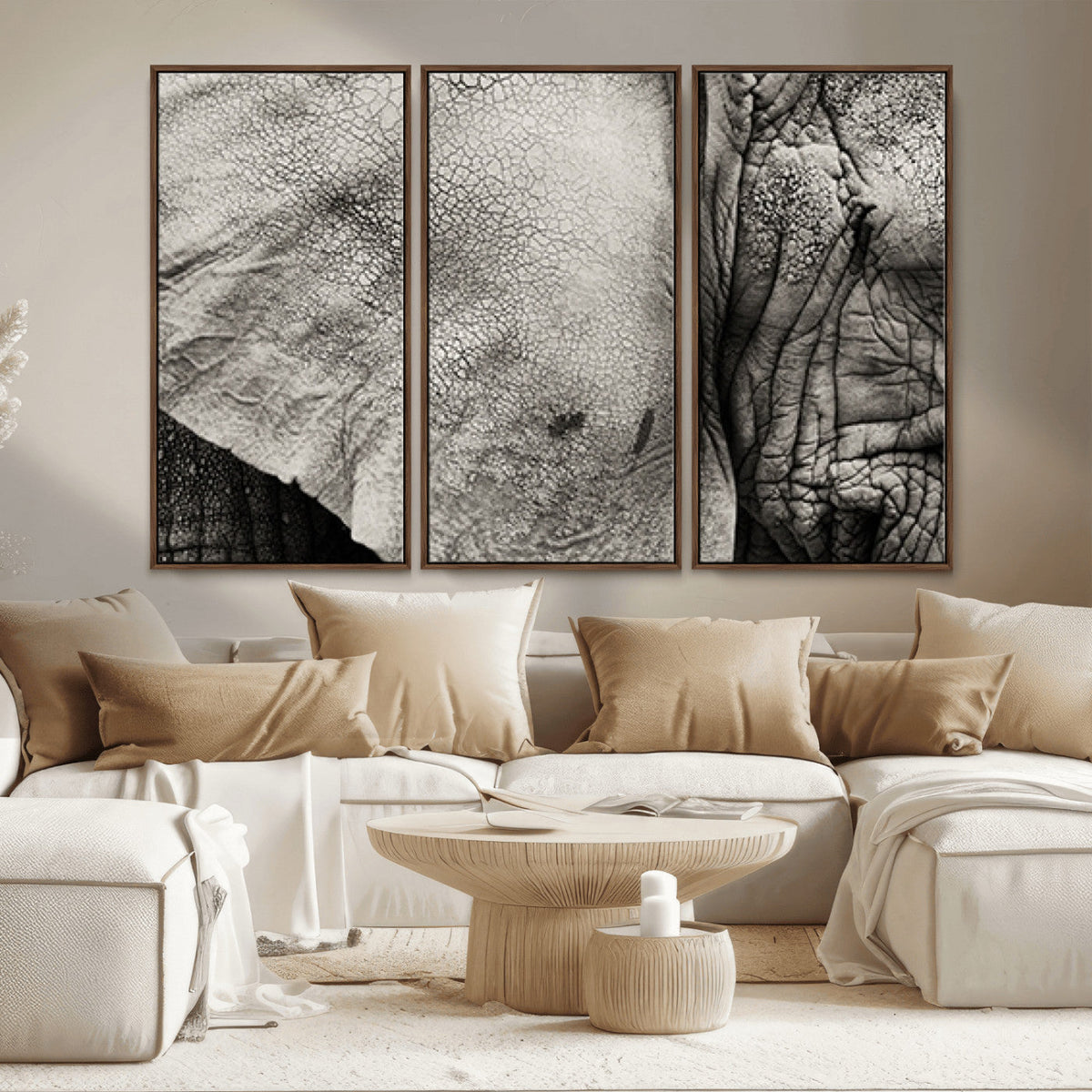 Elephant Wall Art Canvas Print