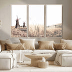 Farm Prints, Set of 6 Farmhouse Wall Art Canvas, Country House Decor