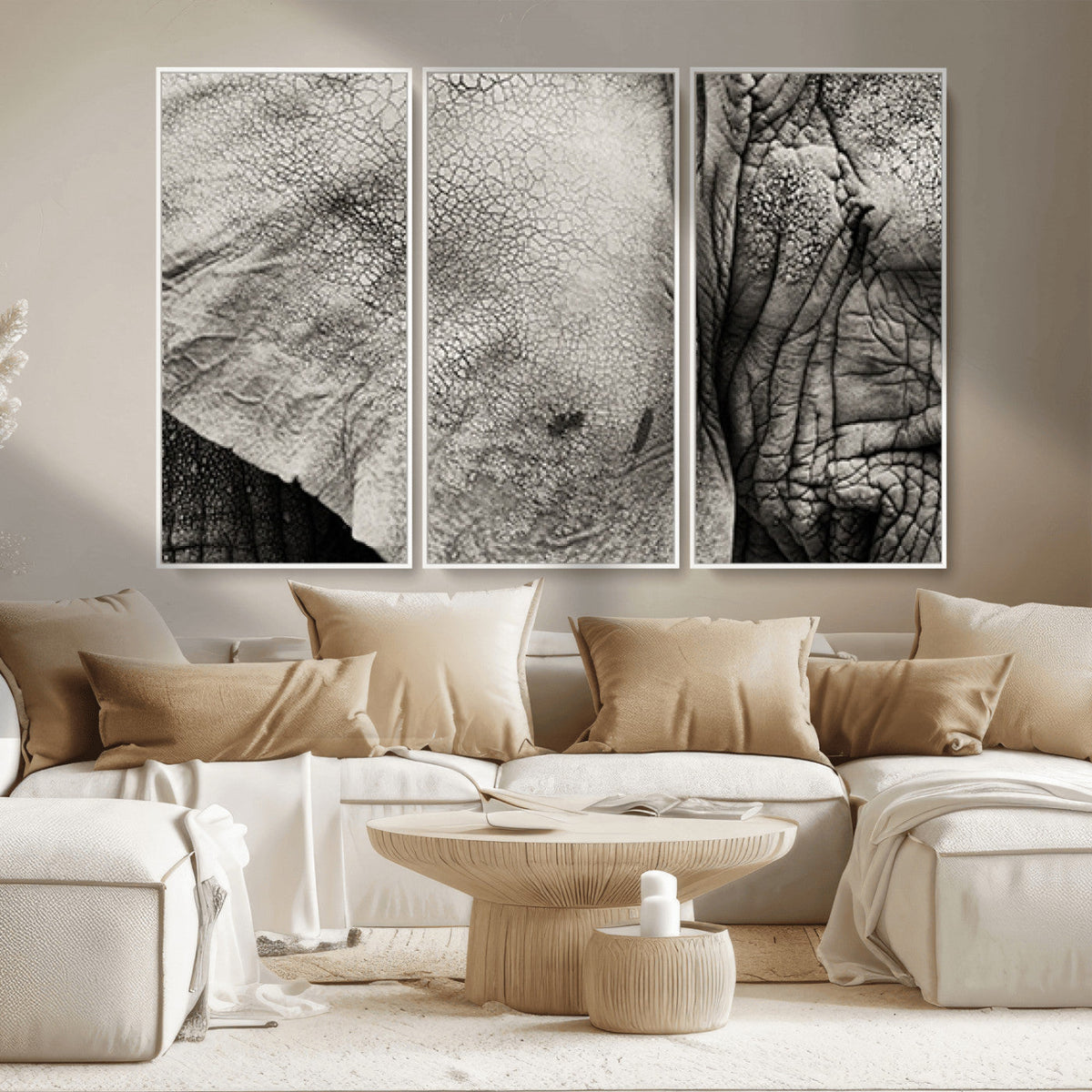 Elephant Wall Art Canvas Print