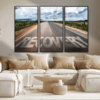 Recovery Road Wall Art Canvas Print