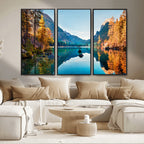 Fantastic Autumn Panorama Wall Art Canvas Print