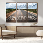 Recovery Road Wall Art Canvas Print