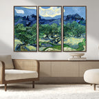 Olive Trees Van Gogh Wall Art Canvas Print