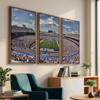 Buffalo Bills Highmark Stadium Wall Art Canvas Print, Bills Game Day Decor