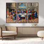 The Last Supper Multi Panel Canvas Wall Art