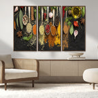 Spices Wall Art Canvas Print