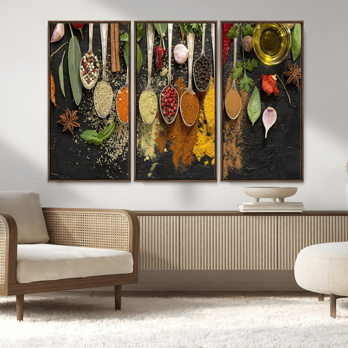 Spices Wall Art Canvas Print