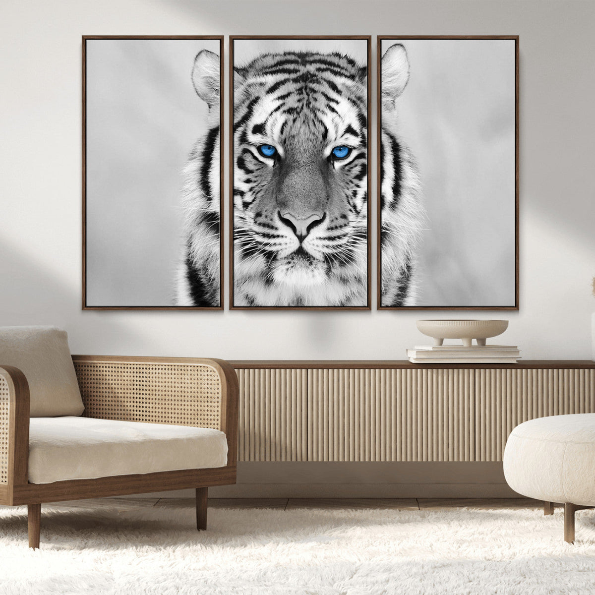 Tiger Canvas Artwork Wall Art Print