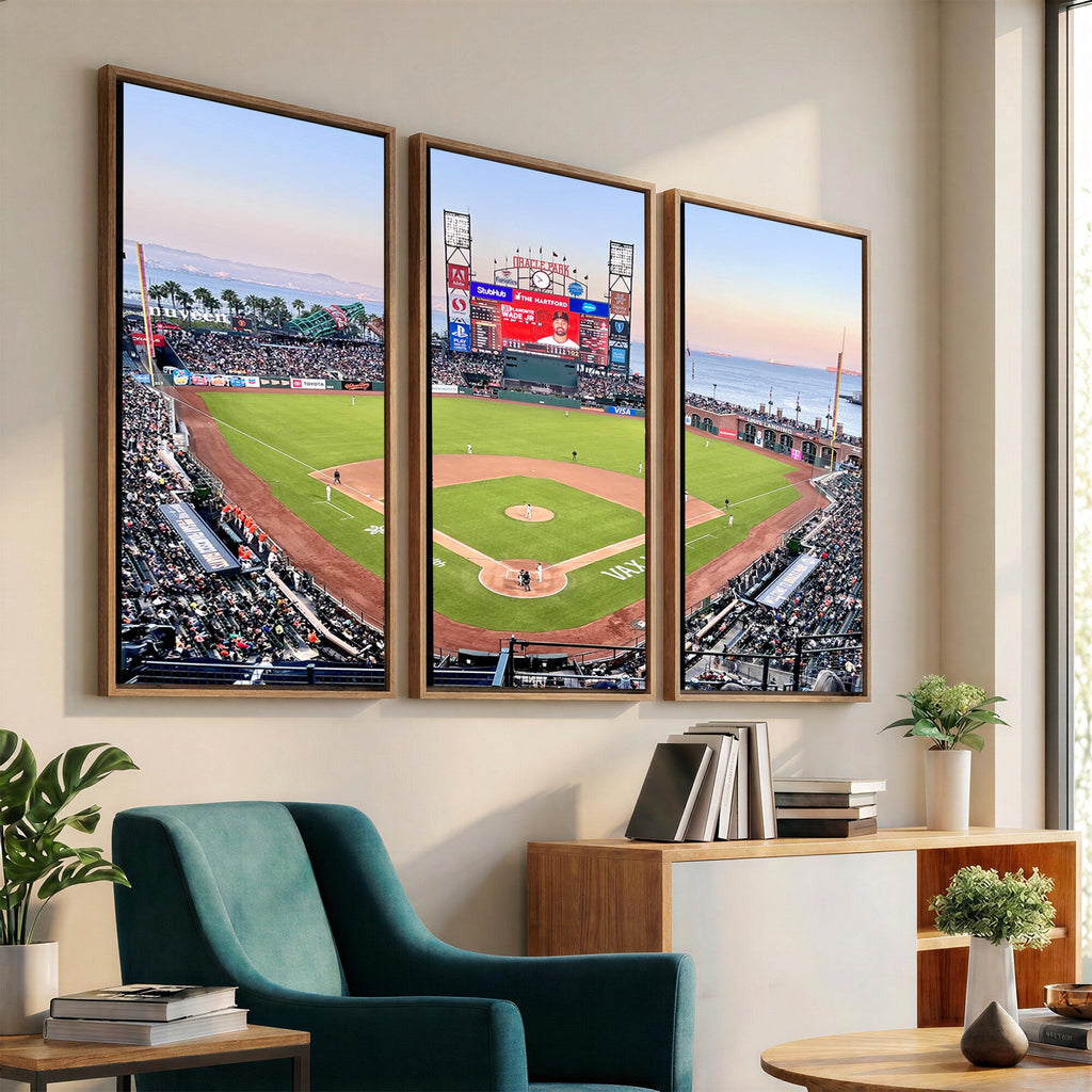 San Francisco Giants Baseball Team Print, Oracle Park