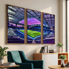 FC Porto Soccer Team Print Canvas, Dragon Stadium Wall Art