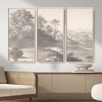 Van Poelenburch Landscape Canvas Wall Art | Dutch Golden Age
