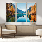 Fantastic Autumn Panorama Wall Art Canvas Print