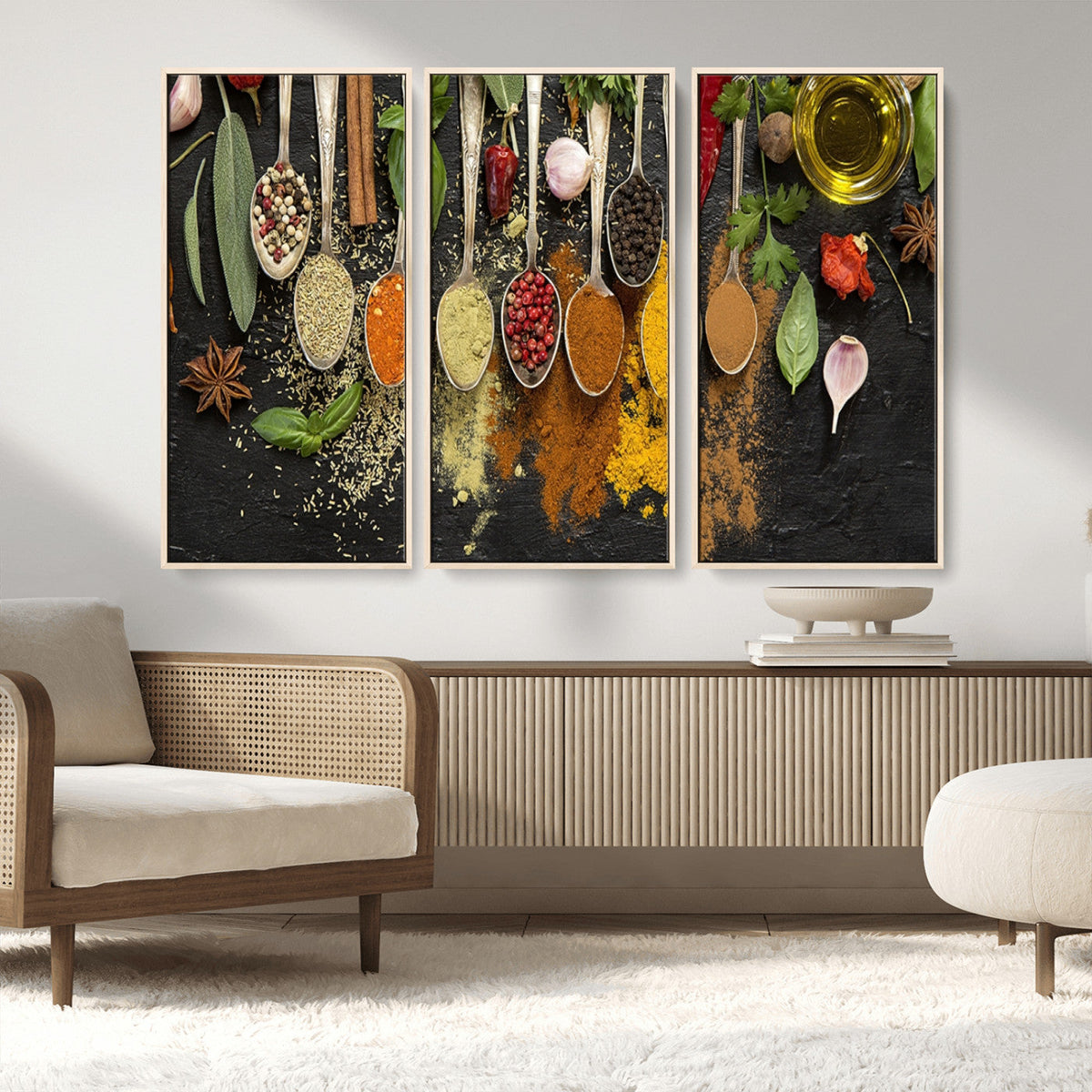 Spices Wall Art Canvas Print