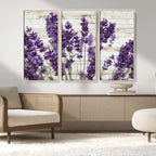 Lavender Herb Wall Art Canvas Print