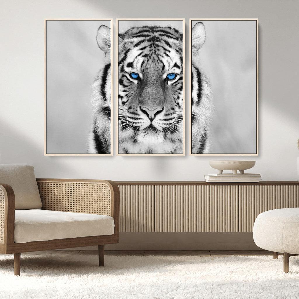 Tiger Canvas Artwork Wall Art Print