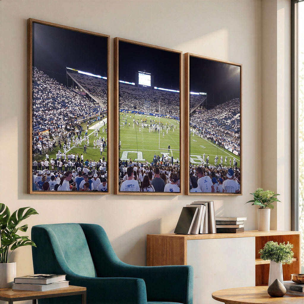 Brigham Young University Cougars Football Print Canvas