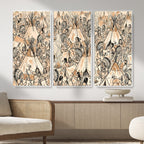 Native American Indian Wall Art Canvas Print
