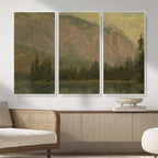 Frederic Edwin Church Hintersee Canvas Print, Hudson River