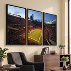 Chicago Bears Soldier Field Canvas Wall Art, NFL Stadium Panorama