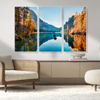 Fantastic Autumn Panorama Wall Art Canvas Print