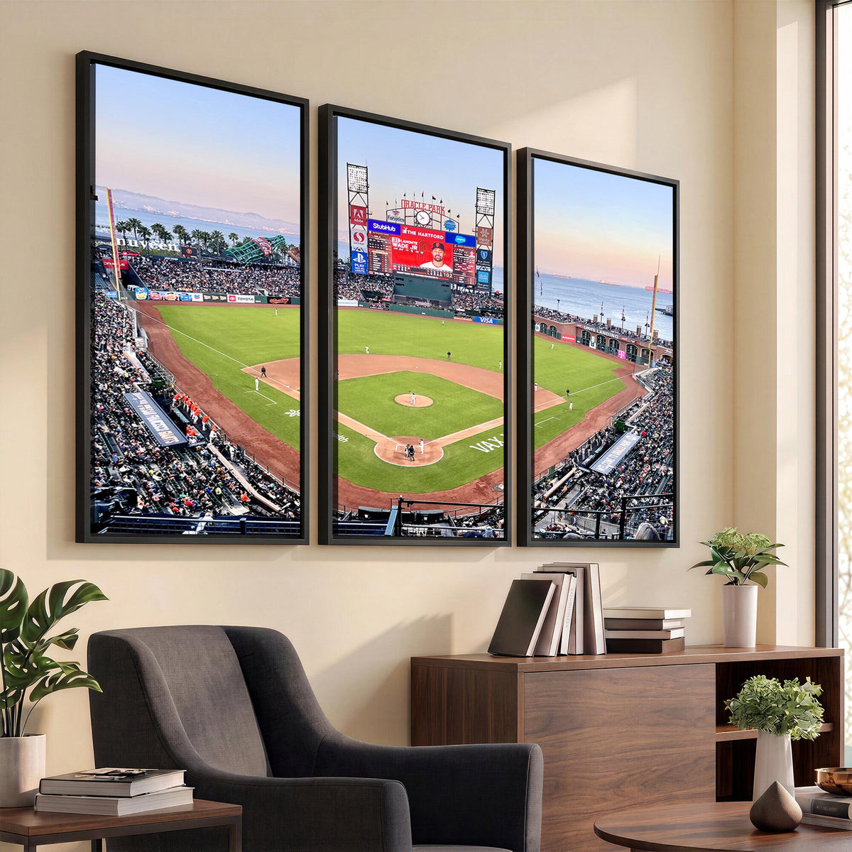 San Francisco Giants Baseball Team Print, Oracle Park