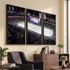 Amalie Arena Florida Wall Art Canvas Print, NHL Hockey, Framed and Ready to Hang