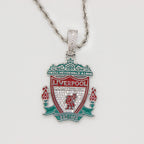 Liverpool Football Club Necklace – LFC Crest Pendant Jewelry Gift for Fans