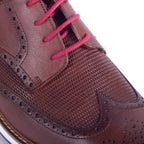 Crilan Leather Derby // Brown