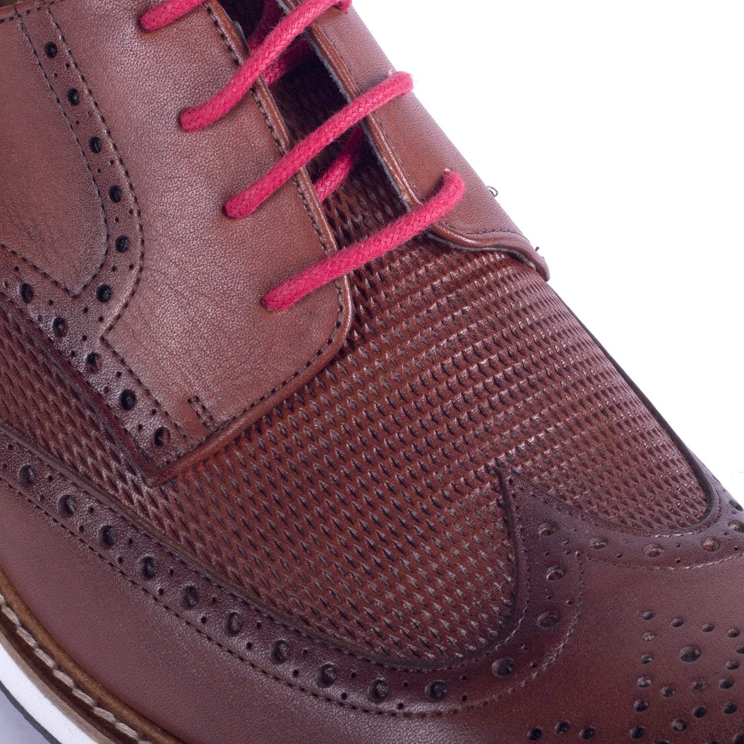 Crilan Leather Derby // Brown