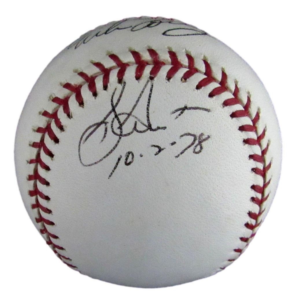 Mike Torrez Autographed Rawlings OAL Baseball Boston Red Sox PSA/DNA 176949
