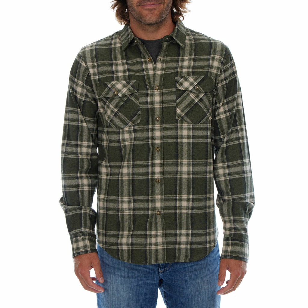 Darius Flannel Shirt // Olive