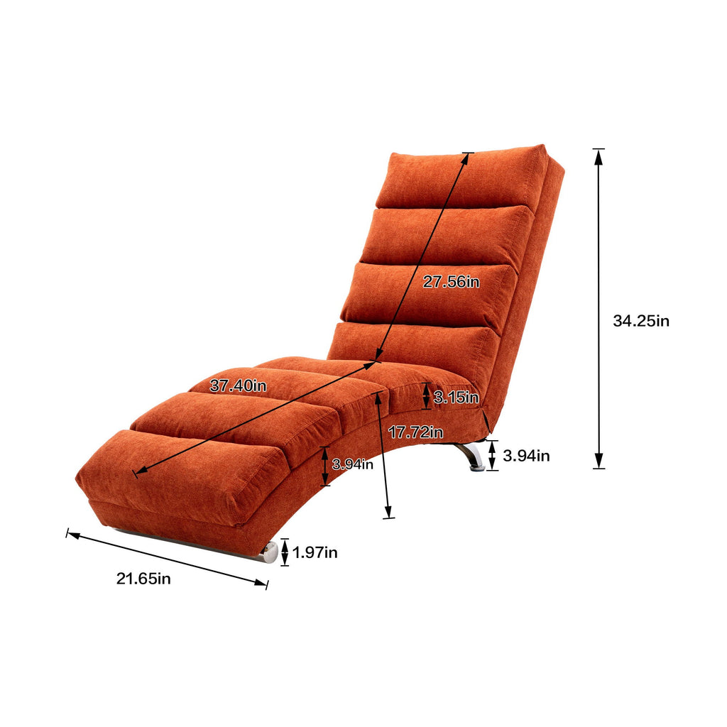 Massage Chaise Lounge Indoor, Ergonomic Electric Massage Lounger