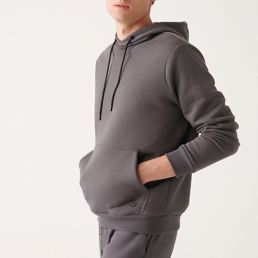 Steve Hooded Sweatshirt // Anthracite