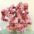 Twisted Symmetry Original Design Paper Sculpture