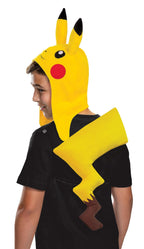 Pikachu Pokmon Yellow Headpiece and Tail Kit Adult