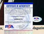 Caspar W. Weinberger Sec. of Defense Reagan  Signed 8x10 Photo PSA/DNA 159641