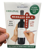 5-Pack Crossword Puzzle Wine Bottle Labels Unique Gift & Bottle Decor Idea