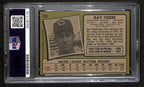 Ray Fosse Signed 1971 Topps Card #125 Cleveland Indians PSA/DNA 184500