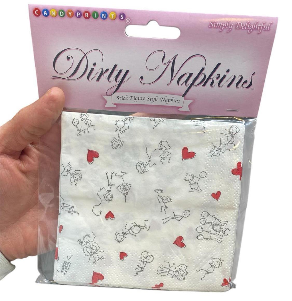 Dirty Stick Figures Party Plates & Napkins Set – Funny Bachelorette Decorations
