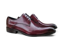 Carucci Burnished Calfskin Oxford - Burgundy