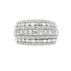3.00ct Diamond Wedding Band Ring 10KT White Gold