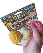 3-Pack Stress Relief Soft Rubber Squishy Mushrooms - Fun Toys - Archie McPhee
