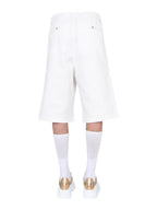 Alexander Mcqueen Men Japanese Gabardine Shorts