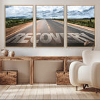 Recovery Road Wall Art Canvas Print