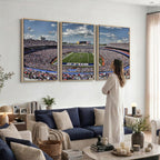 Buffalo Bills Highmark Stadium Wall Art Canvas Print, Bills Game Day Decor