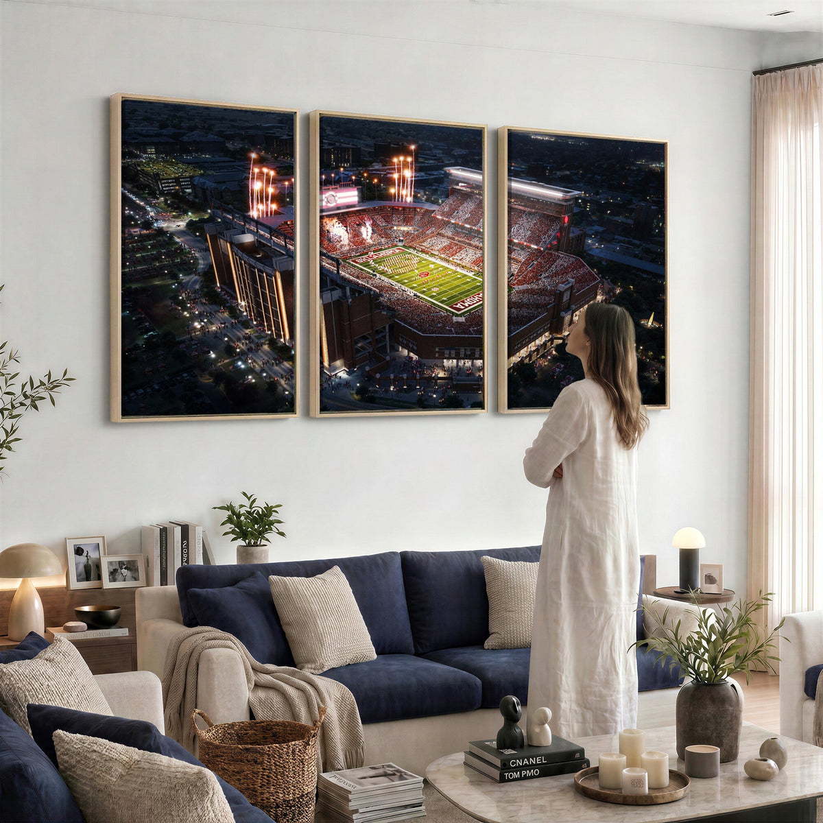 Oklahoma Memorial Stadium, Gaylord Memorial Stadium Wall Art