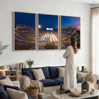 Oklahoma Sooners Memorial Stadium Wall Art Canvas Print