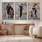 African American Wall Art | Elegant African Women Canvas Print