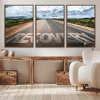 Recovery Road Wall Art Canvas Print