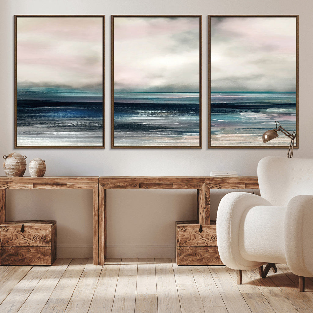 Contemporary Abstract Wall Art Canvas Print